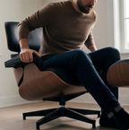 Fauteuil Eames Lounge chair & Ottoman