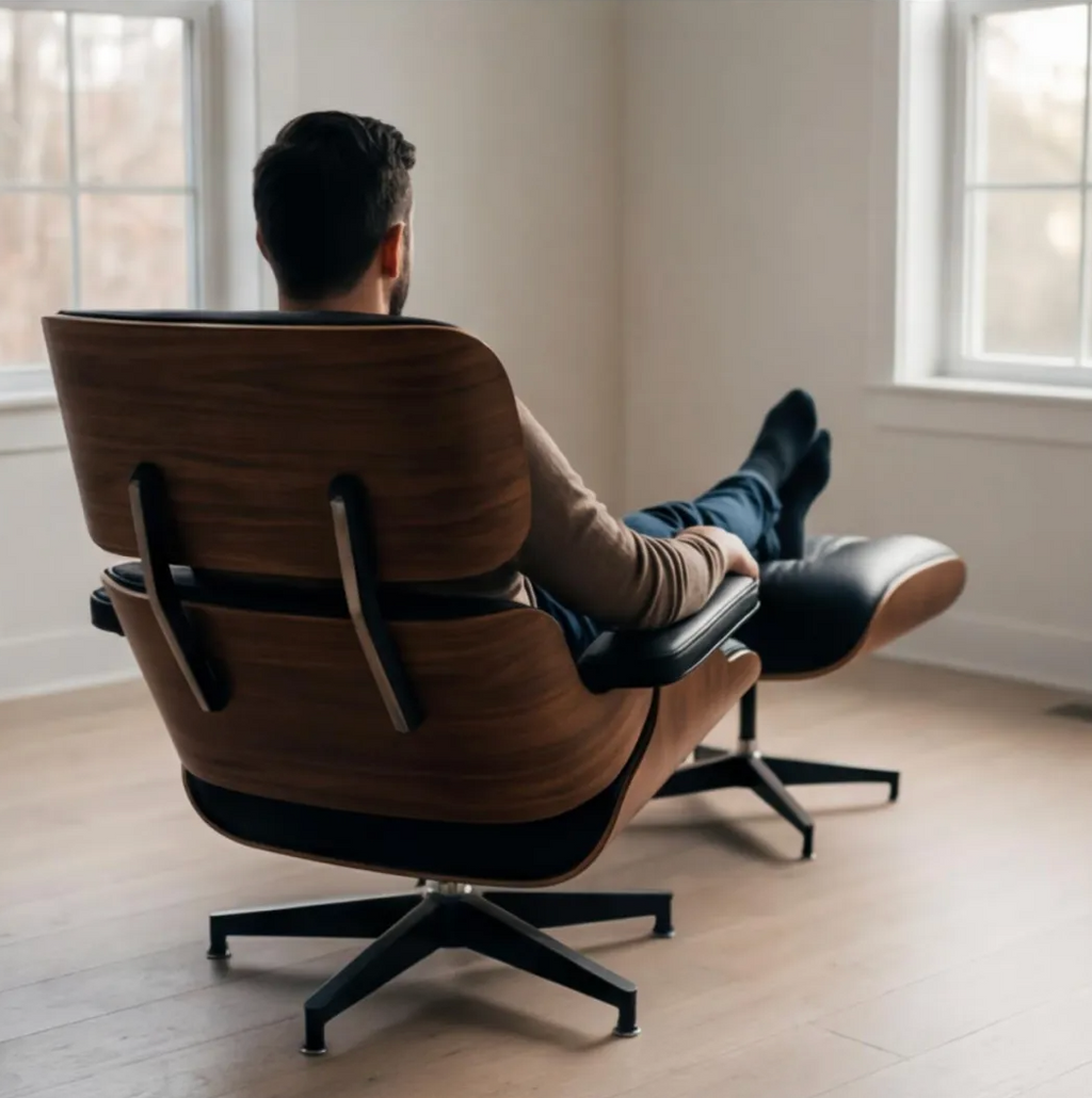 Fauteuil Eames Lounge chair & Ottoman